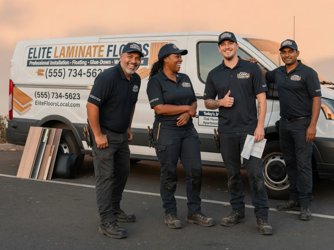 Laminate flooring installation company in Quanah, TX
